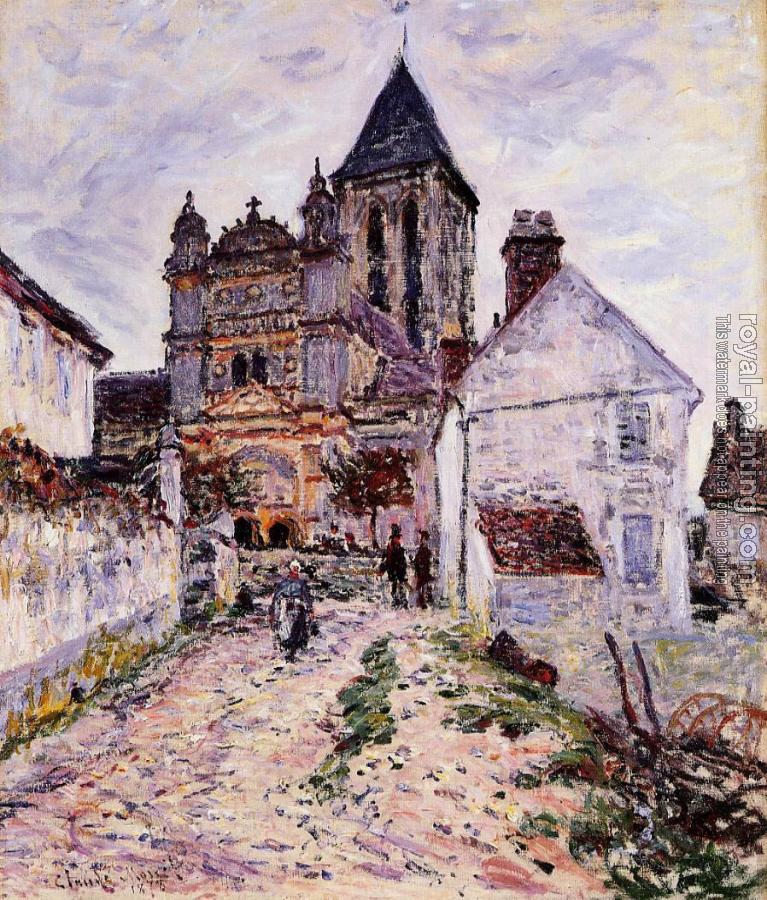 Claude Oscar Monet : Church at Vetheuil